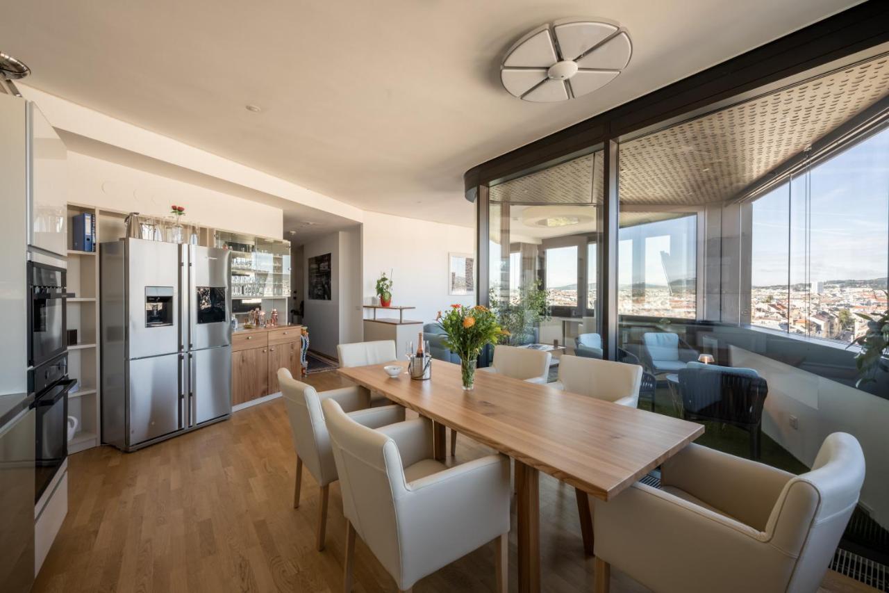 Skyflats Vienna - Rooftop Apartments ภายนอก รูปภาพ