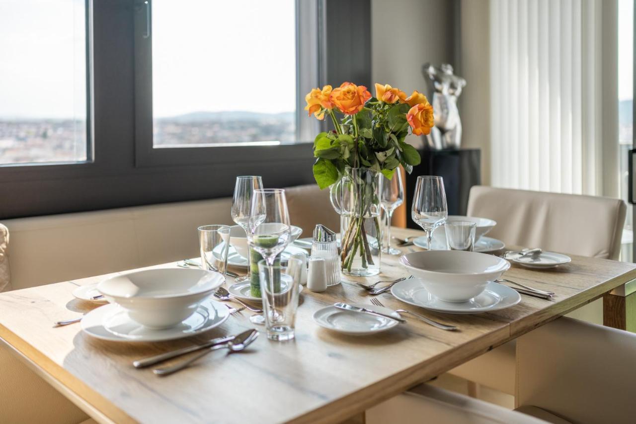 Skyflats Vienna - Rooftop Apartments ภายนอก รูปภาพ