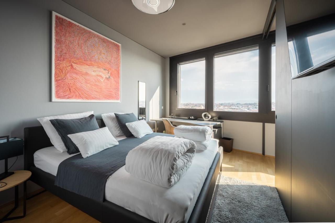 Skyflats Vienna - Rooftop Apartments ภายนอก รูปภาพ