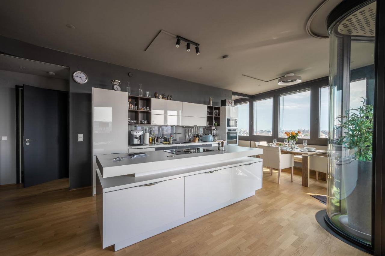 Skyflats Vienna - Rooftop Apartments ภายนอก รูปภาพ