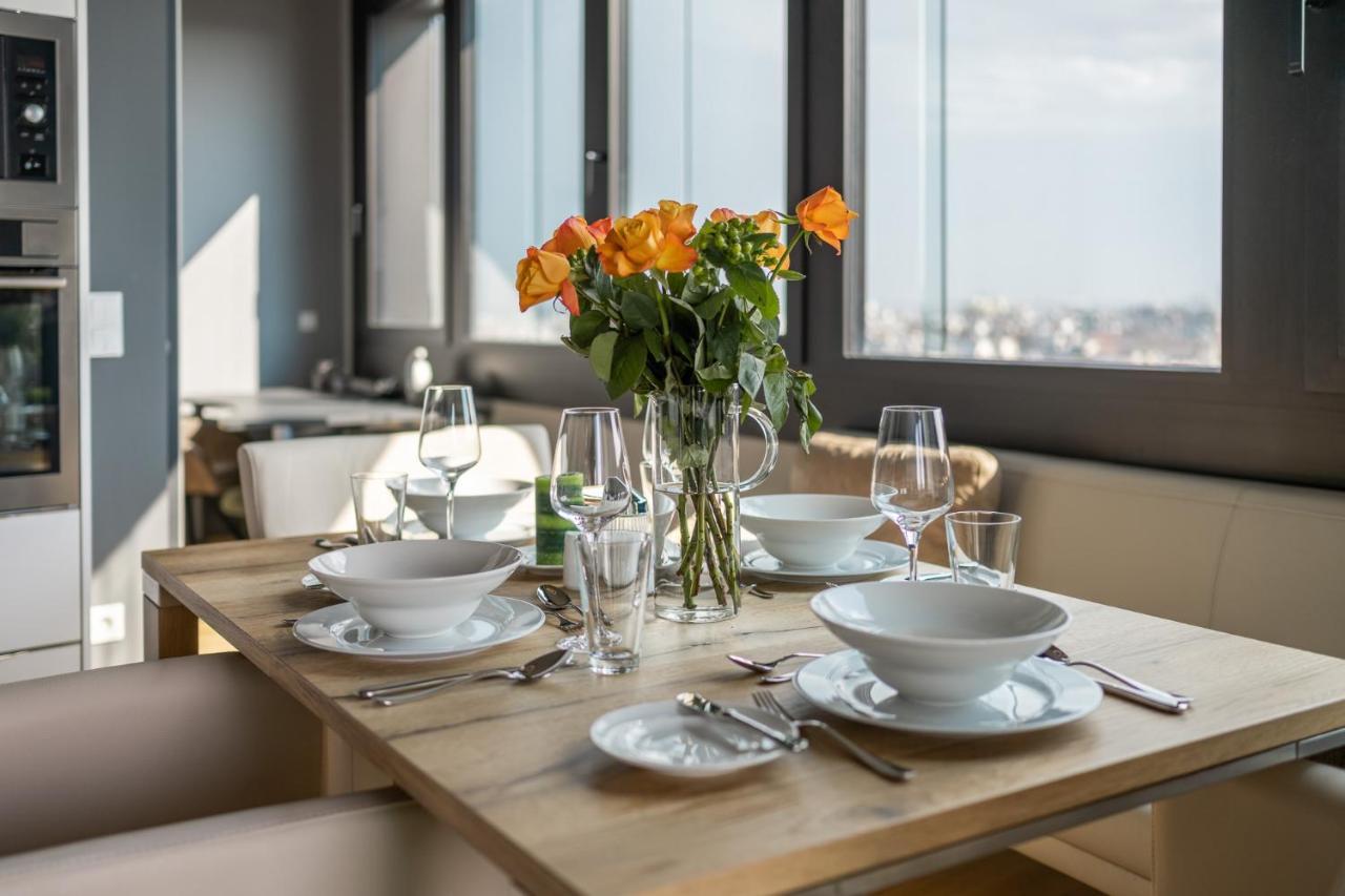 Skyflats Vienna - Rooftop Apartments ภายนอก รูปภาพ