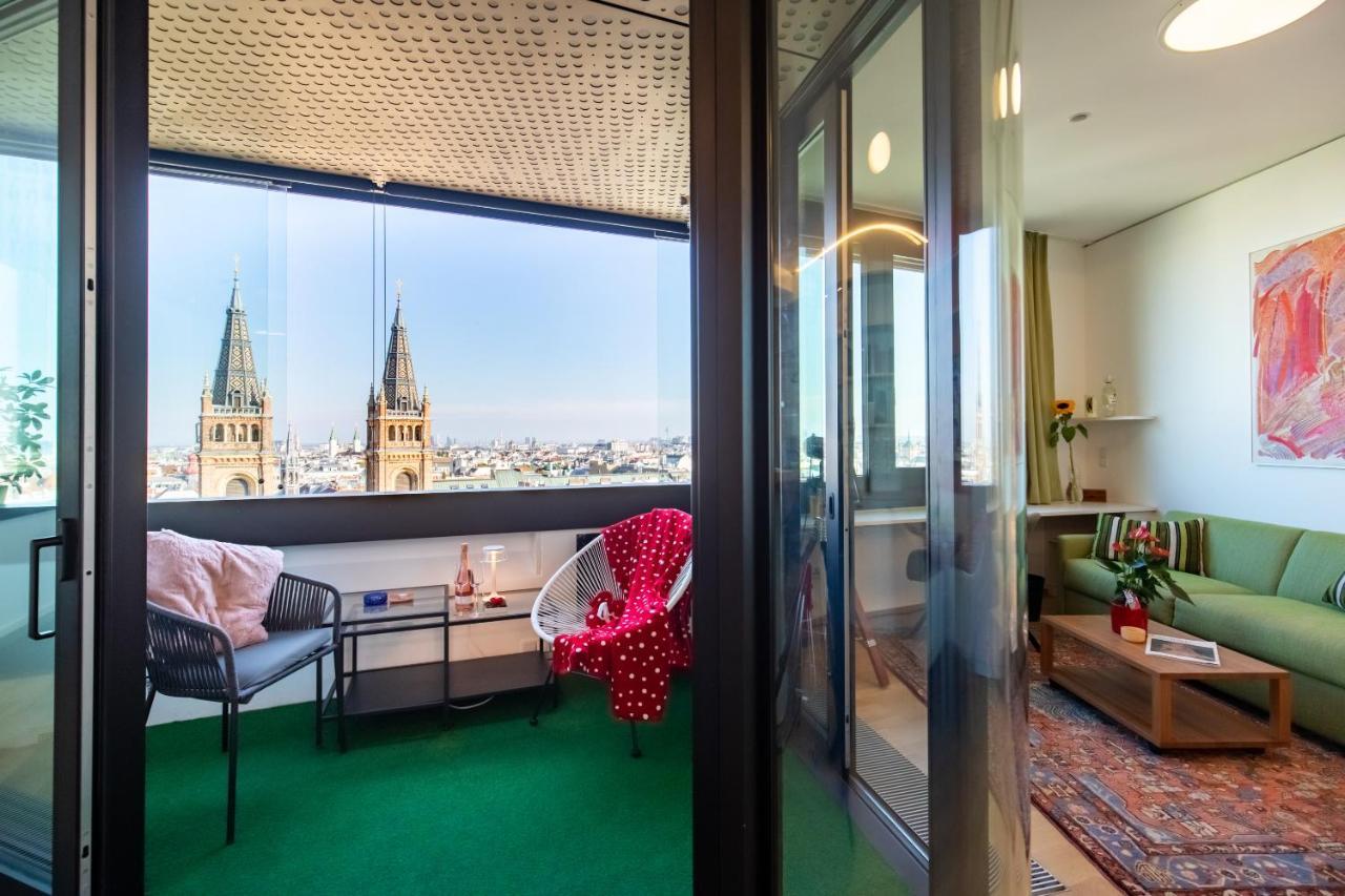 Skyflats Vienna - Rooftop Apartments ภายนอก รูปภาพ