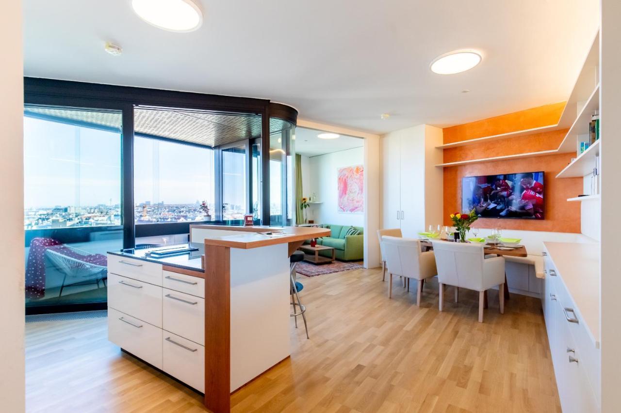 Skyflats Vienna - Rooftop Apartments ภายนอก รูปภาพ