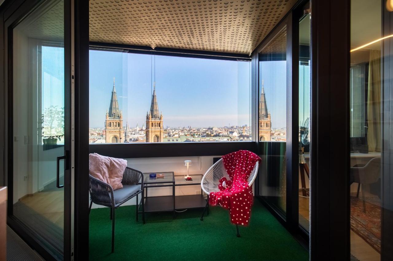 Skyflats Vienna - Rooftop Apartments ภายนอก รูปภาพ