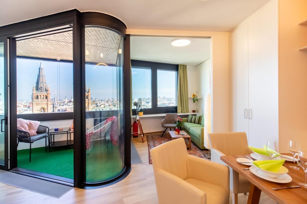 Skyflats Vienna - Rooftop Apartments ภายนอก รูปภาพ