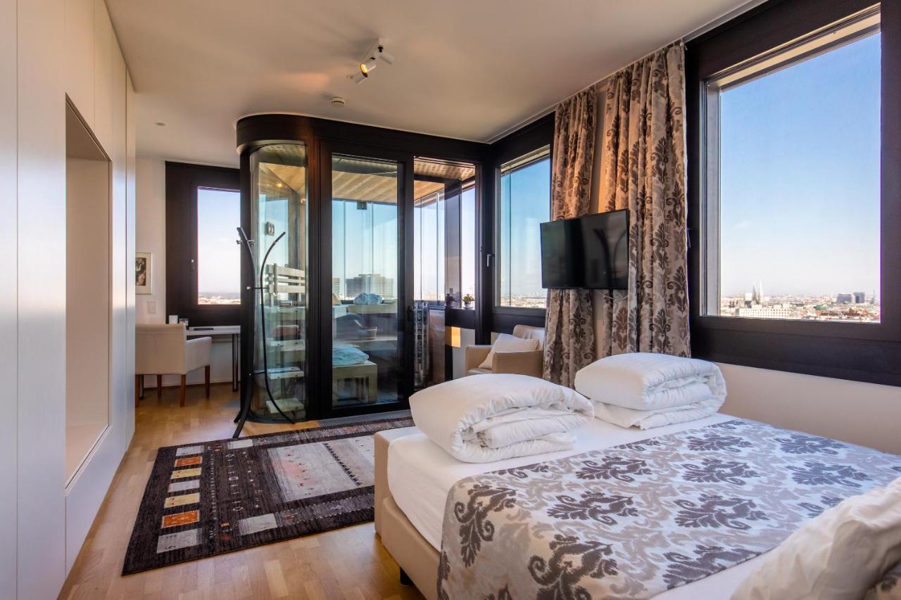 Skyflats Vienna - Rooftop Apartments ภายนอก รูปภาพ