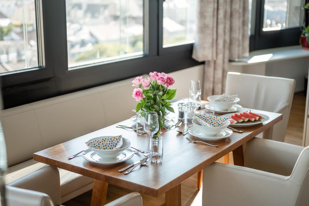 Skyflats Vienna - Rooftop Apartments ภายนอก รูปภาพ