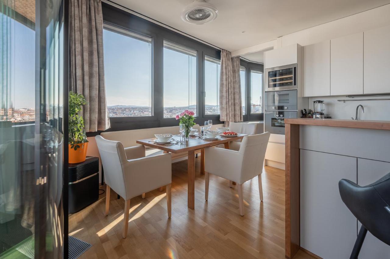 Skyflats Vienna - Rooftop Apartments ภายนอก รูปภาพ