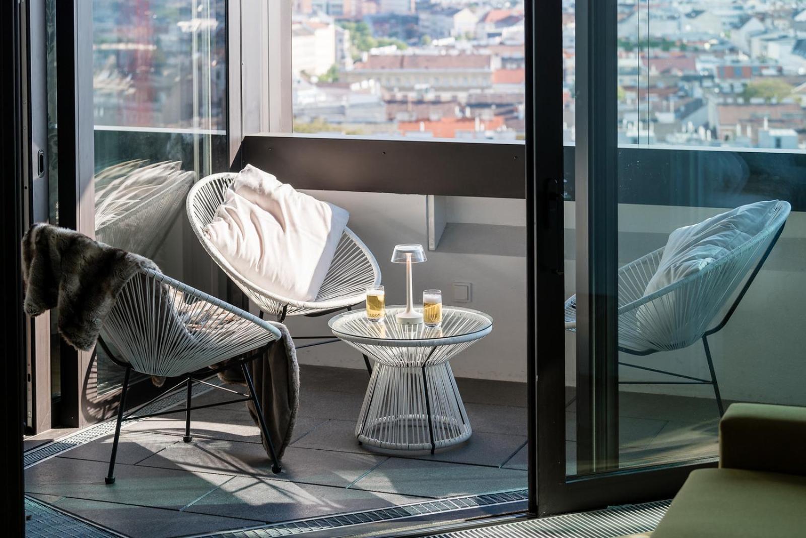 Skyflats Vienna - Rooftop Apartments ภายนอก รูปภาพ