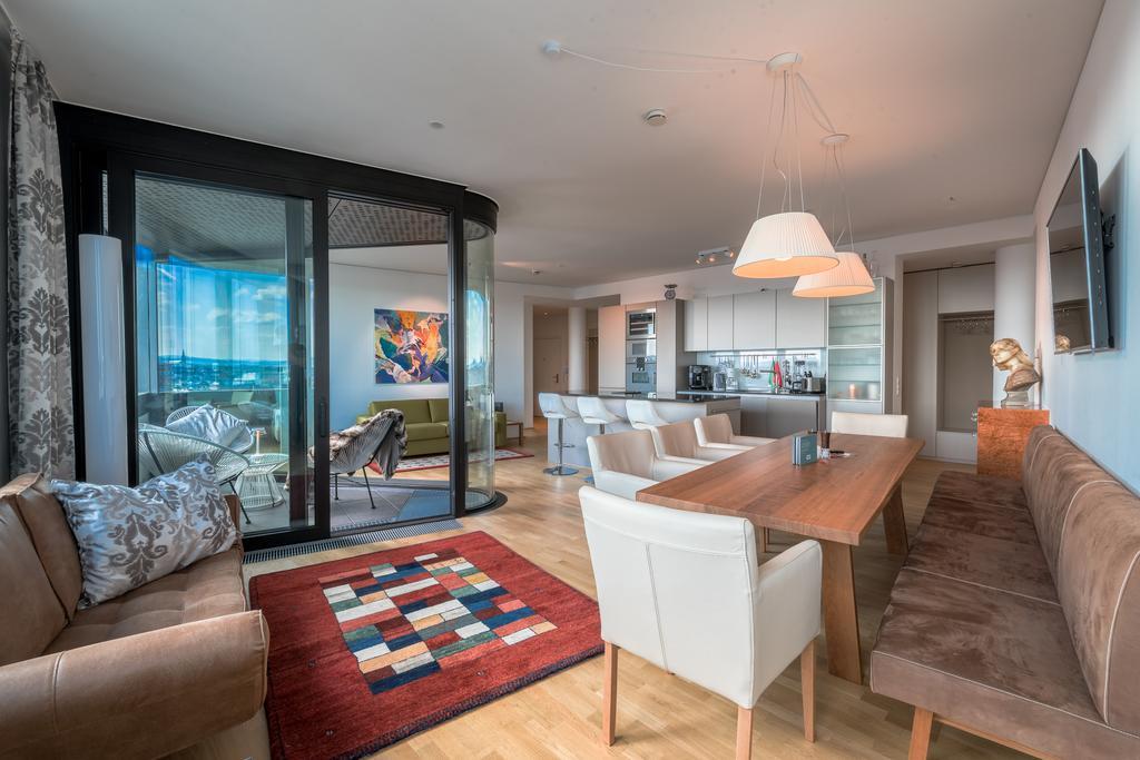 Skyflats Vienna - Rooftop Apartments ภายนอก รูปภาพ